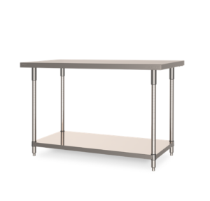 Stainless steel work table